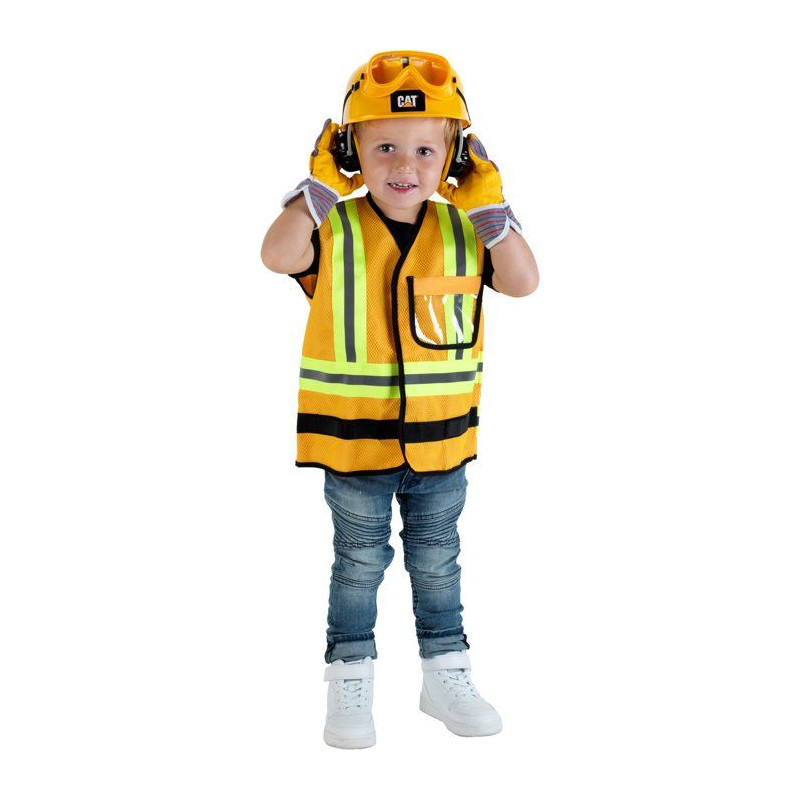 Gilet d'ouvrier de chantier - KLEIN - 3224 - Caterpillar avec accessoi