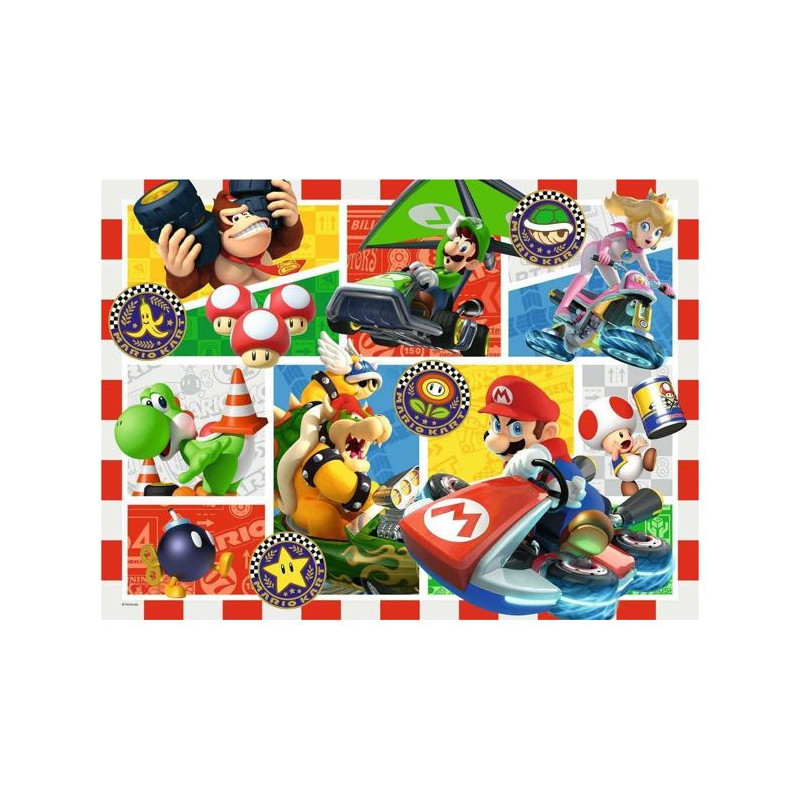 Puzzle 150p XXL La course de Mario Kart