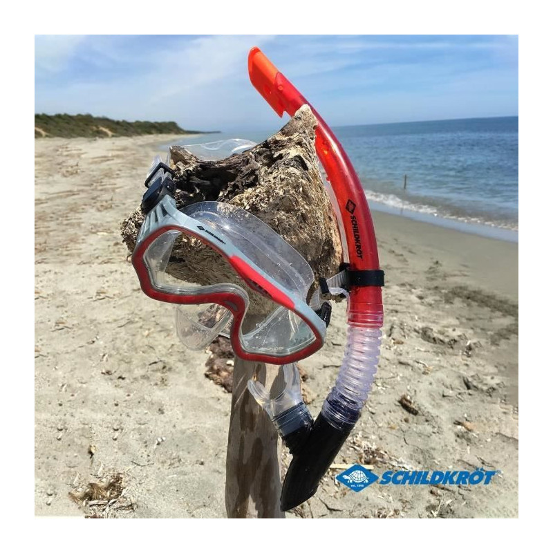 Diving Set - SCHILDKRÖT - Mask and Snorkel - One Size - FIJI