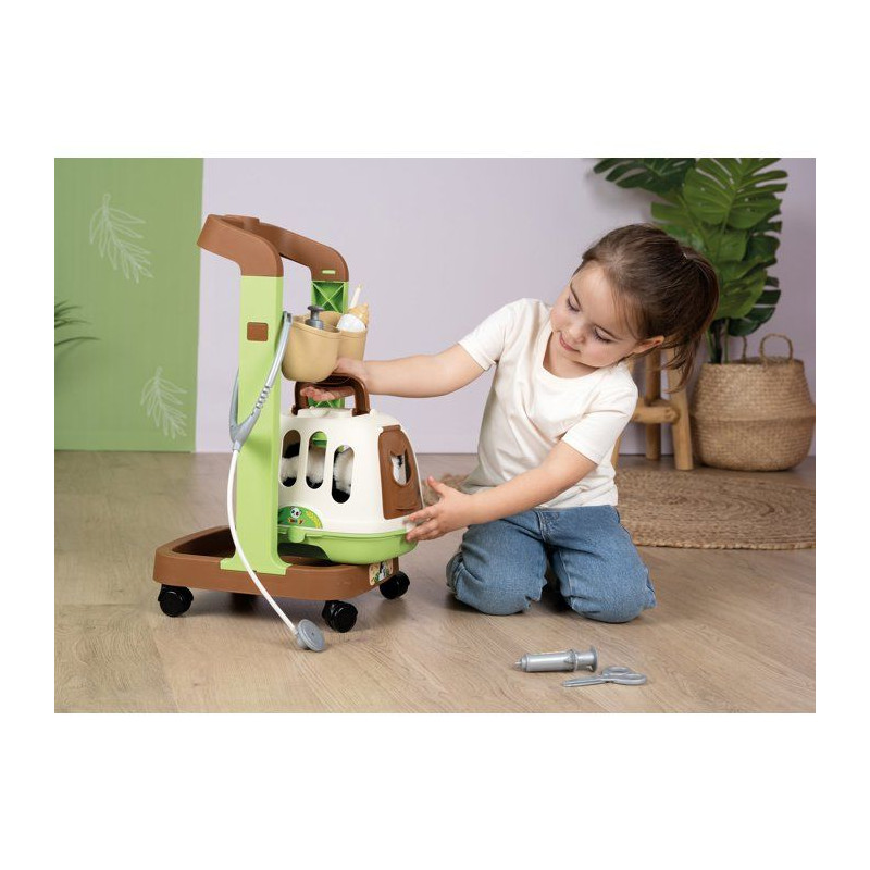 Smoby - Chariot Vétérinaire - Dès 3 ans - Fabriqué en France