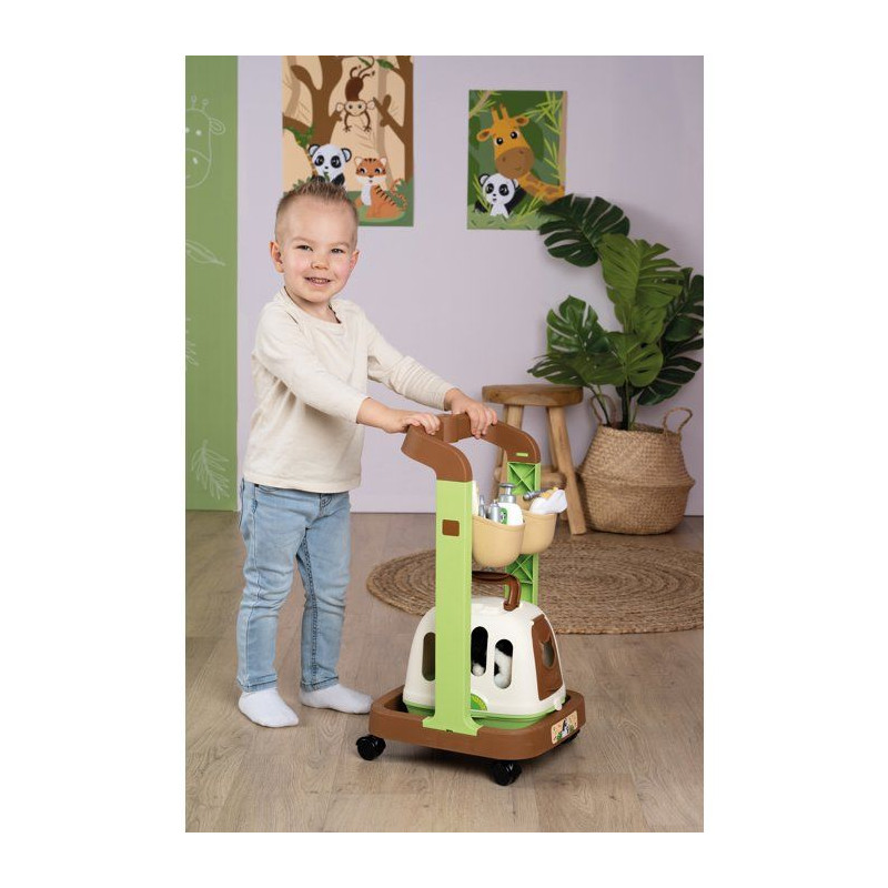 Smoby - Chariot Vétérinaire - Dès 3 ans - Fabriqué en France