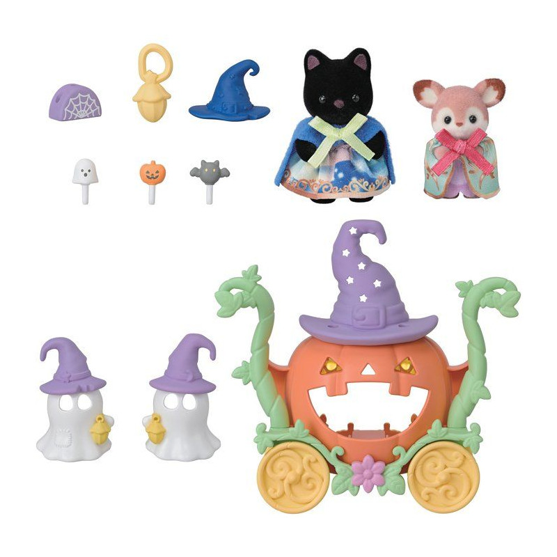 Le carrosse citrouille - SYLVANIAN FAMILIES - 5869 - Mini univers