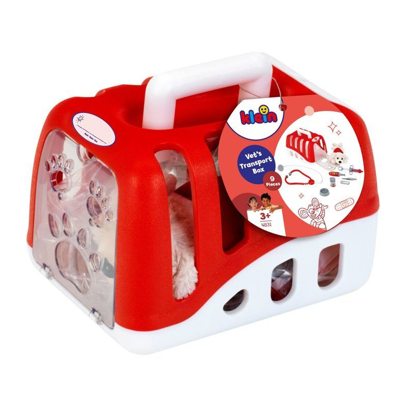 KLEIN - Mallette vétérinaire avec chien en peluche et accessoires
