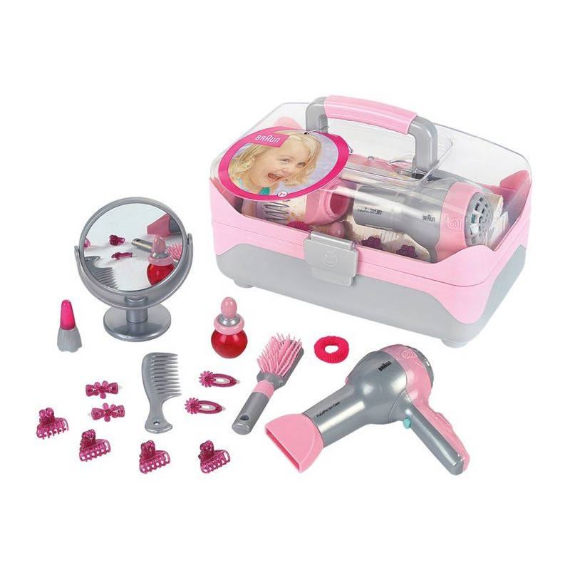 KLEIN - Vanity de coiffure Braun avec sèche-cheveux électronique