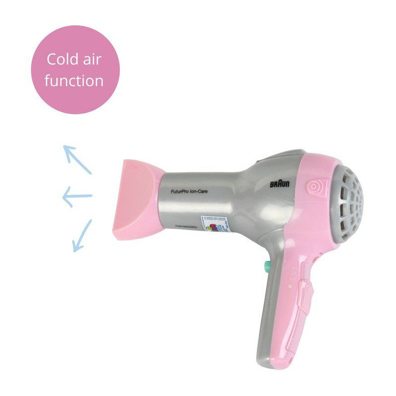 KLEIN - Vanity de coiffure Braun avec sèche-cheveux électronique