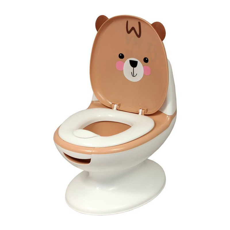 Pot éducatif bébé - BAMBISOL - Bruit de chasse d'eau - Cuvette amov