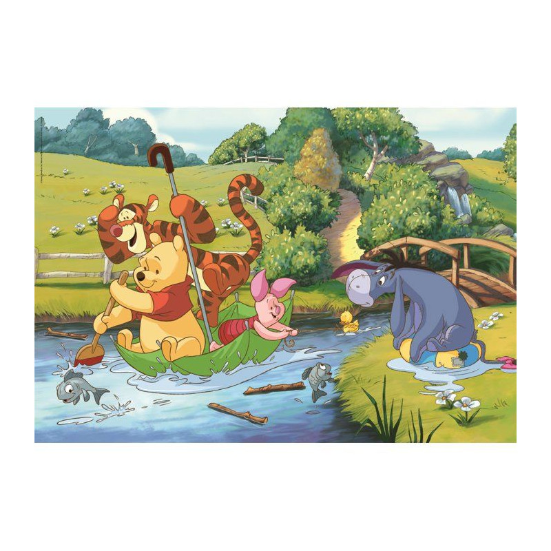 Puzzle 2x60 pieces - Winnie the Pooh