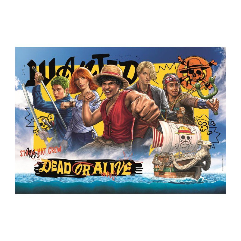 Clementoni - One Piece - Puzzles 104 Pieces Super - Puzzle enfant - De