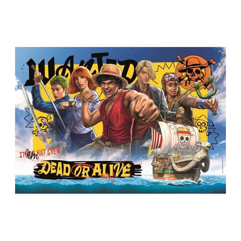 Clementoni - One Piece - Puzzles 104 Pieces Super - Puzzle enfant - De