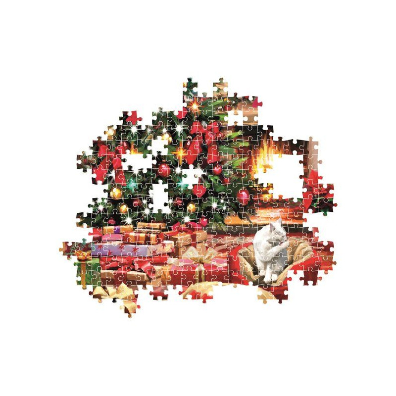 Puzzle 1000 pieces - Christmas by the Fire