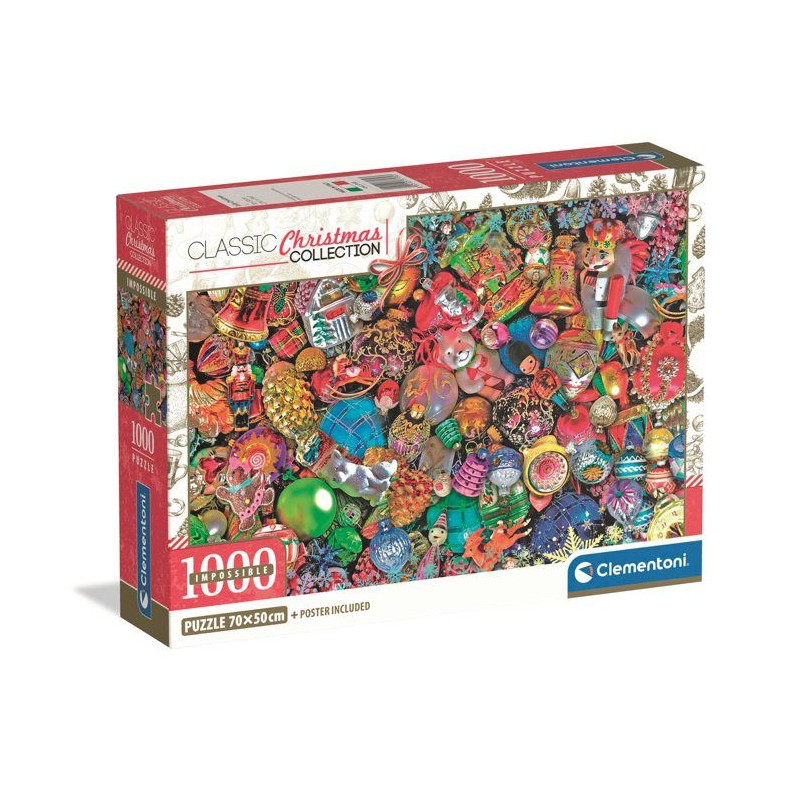 Puzzle 1000 pieces Impossible - Jolly Christmas