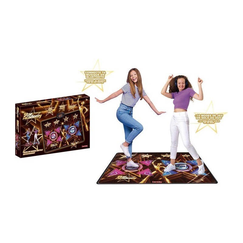 Jeu musical - LANSAY - STAR ACADEMY - TAPIS DE DANSE BATTLE - Des 5 an