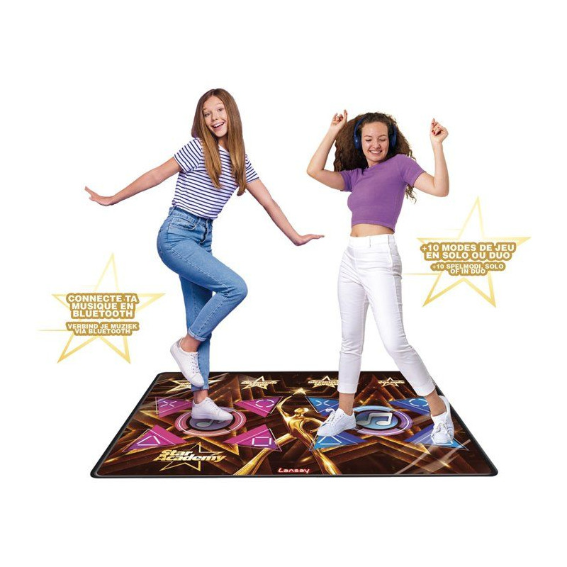 Jeu musical - LANSAY - STAR ACADEMY - TAPIS DE DANSE BATTLE - Des 5 an