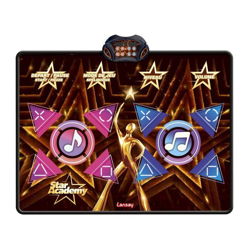 Jeu musical - LANSAY - STAR ACADEMY - TAPIS DE DANSE BATTLE - Des 5 an