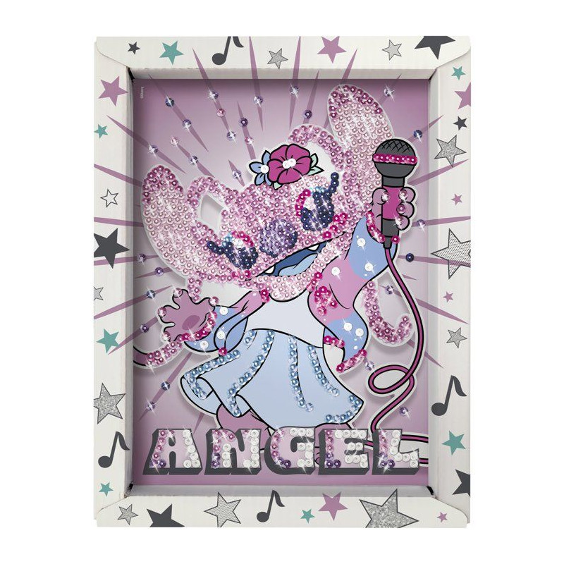 Jeu créatif - LANSAY - COLLECTION SEQUINS STITCH - ANGEL POP STAR - C