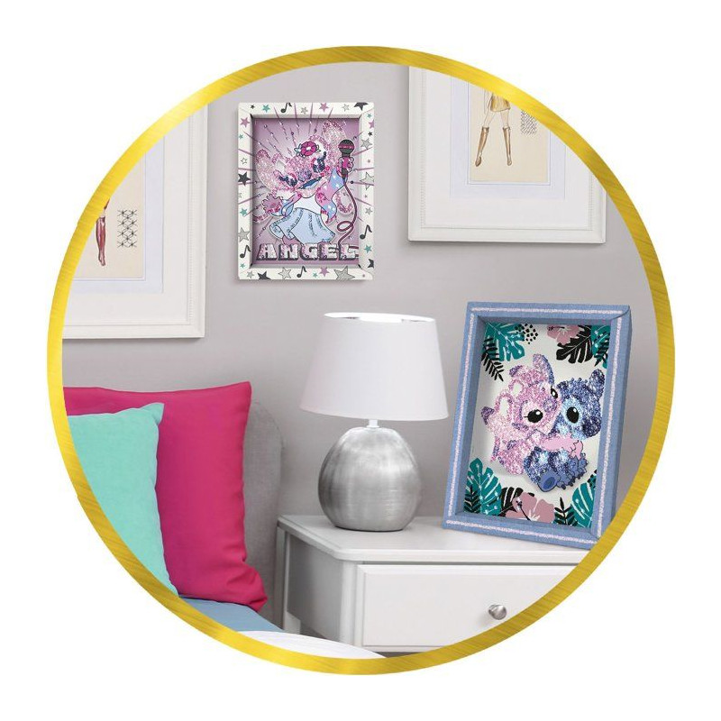 Jeu créatif - LANSAY - COLLECTION SEQUINS STITCH - ANGEL POP STAR - C