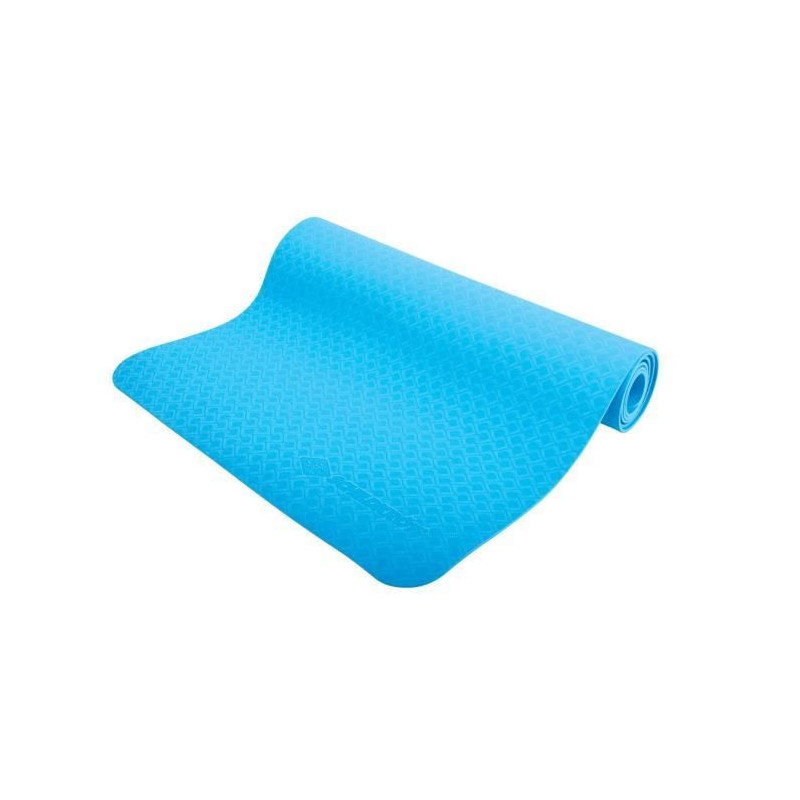 Yoga mat - Schildkröt - 183 cm - Blue - Thickness 4 mm - Non-slip