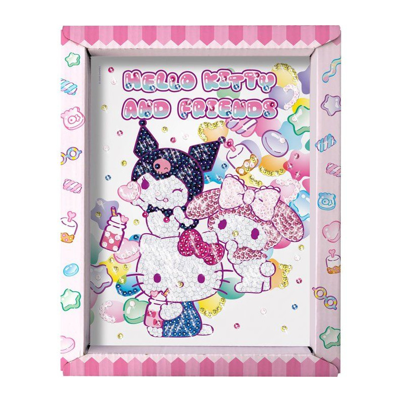 Jeu créatif - LANSAY - COLLECTION SEQUINS - HELLO KITTY & FRIENDS - C