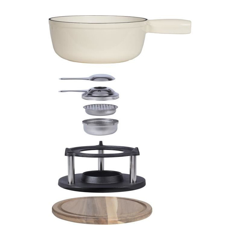 Service a fondue tradition - LIVOO - MEN426C - 2,6L - 6 personnes - Fo