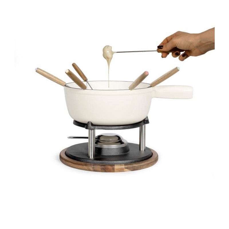 Service a fondue tradition - LIVOO - MEN426C - 2,6L - 6 personnes - Fo