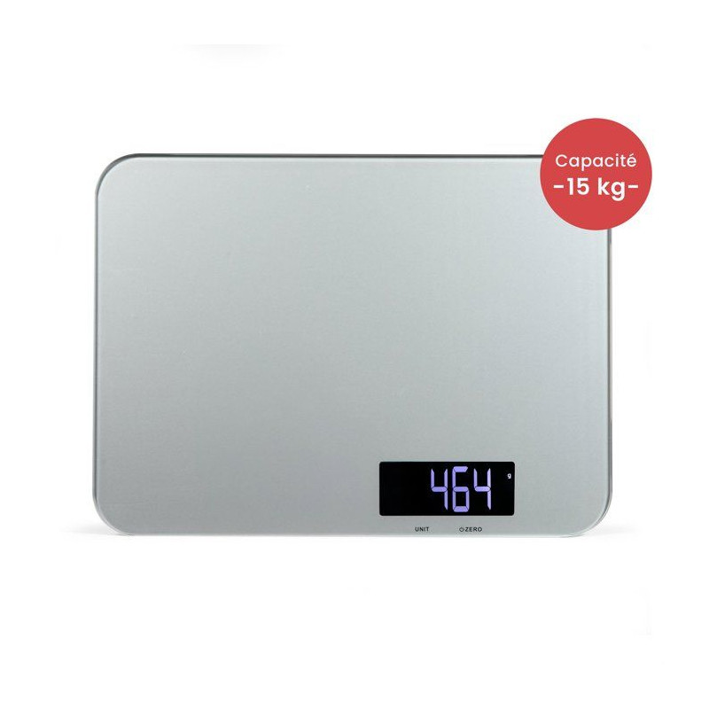Balance de cuisine électronique - LIVOO - DOM548G - Verre - 15 kg - L