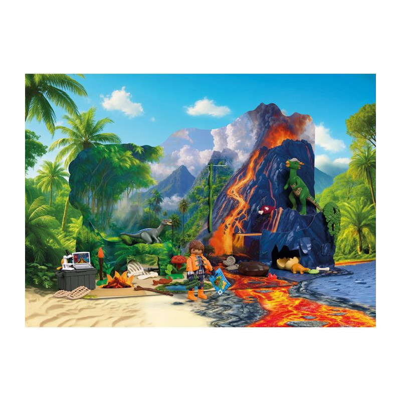PLAYMOBIL 72225 Calendrier de l'Avent : Dinos