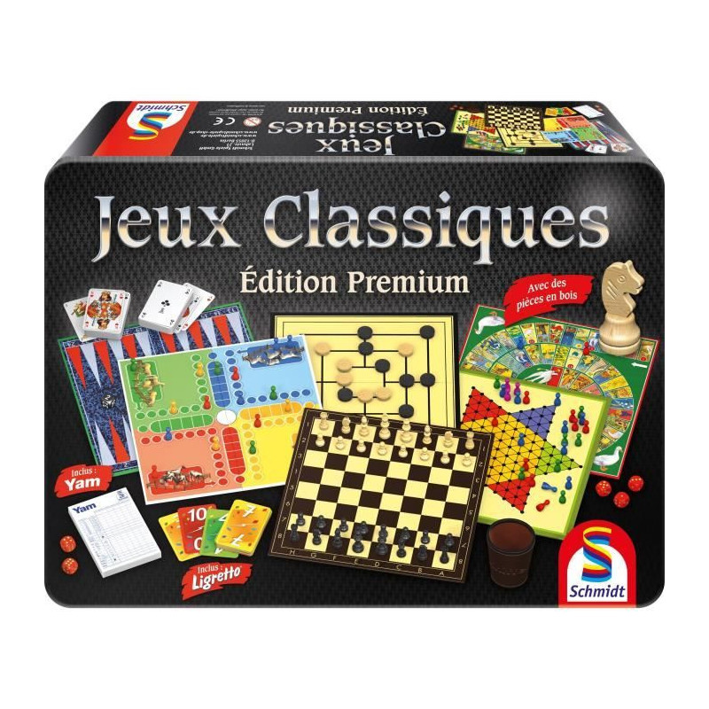Premium Edition Classic Games Box - Board Game - SCHMIDT SPIELE - Meta