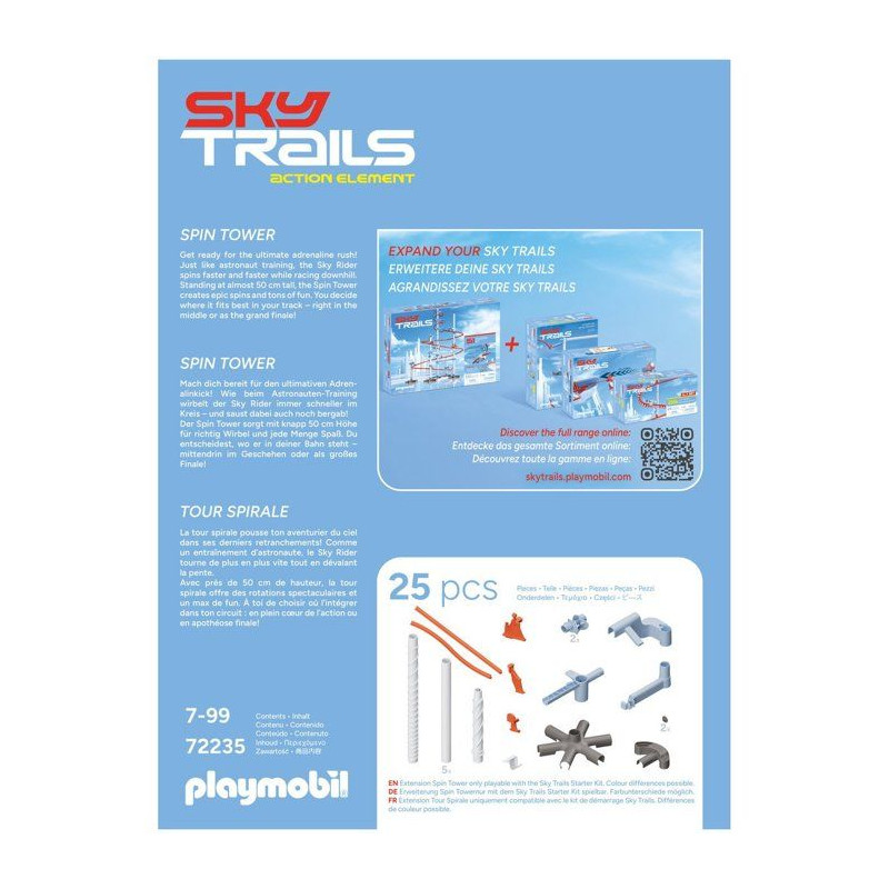 Sky Trails 72235 Tour Spirale Set d'expansion, 25 pieces, des 7 ans