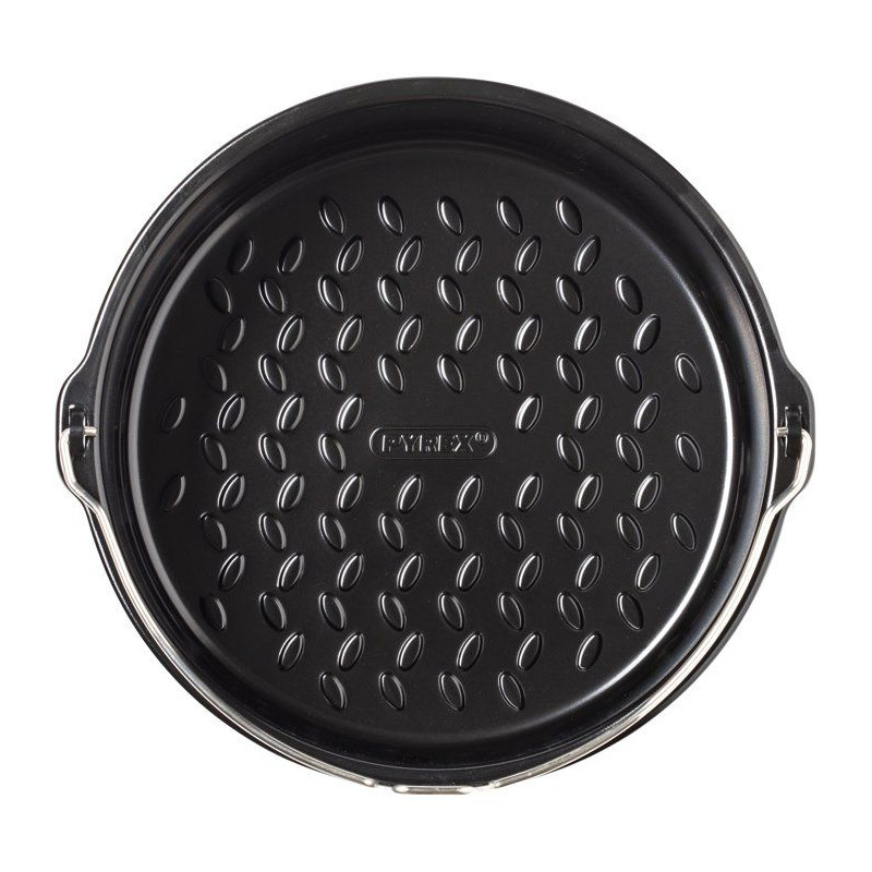 Plat rond avec anse - PYREX - Glide 20x19 cm - anti-adhésif - air fry