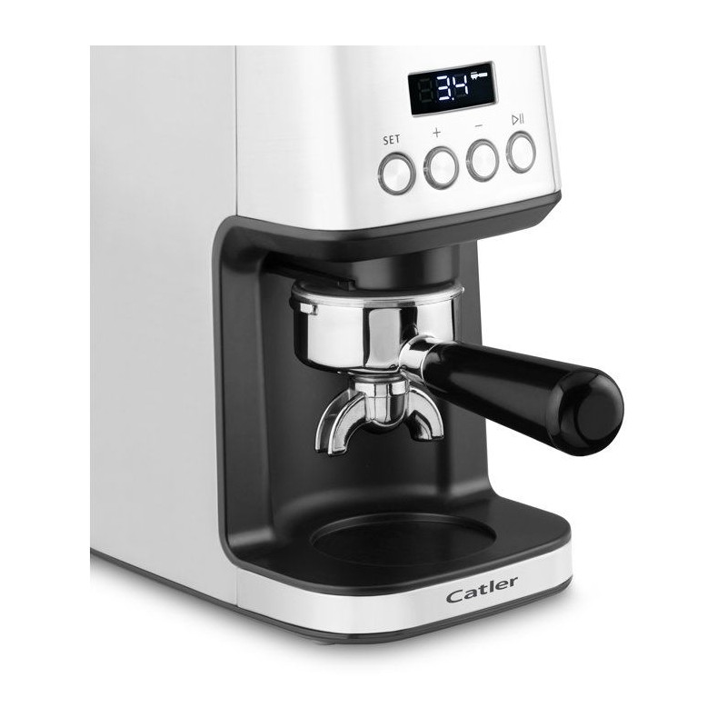 Moulin a café électrique CATLER CG 510 - Meules inox - 31 niveaux de