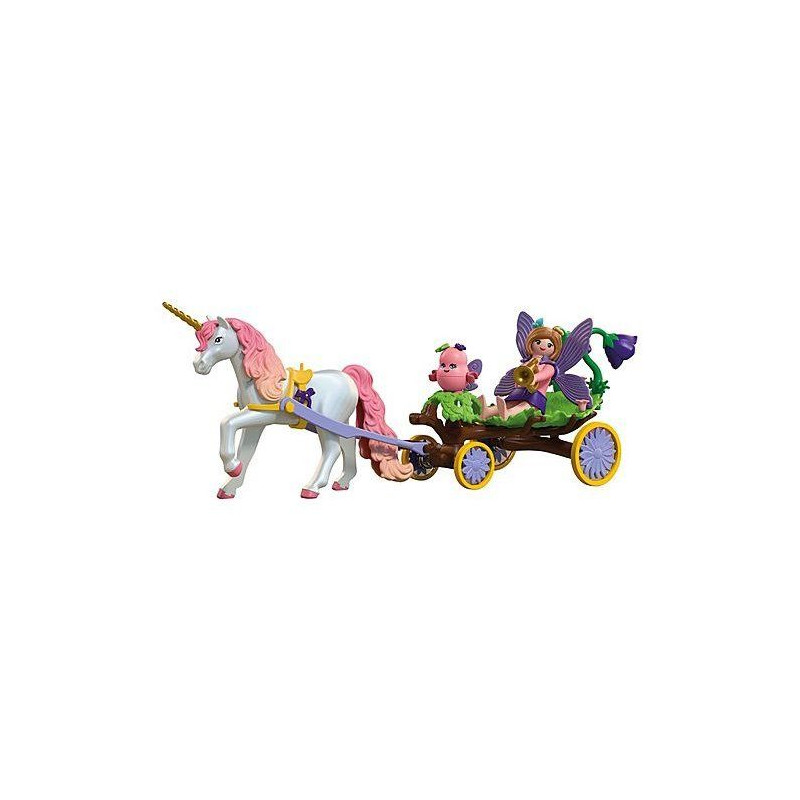 PLAYMOBIL 72216 Caleche des licornes, Fantasy & Magic, 48 pieces, des