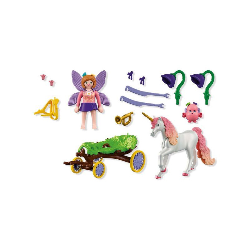 PLAYMOBIL 72216 Caleche des licornes, Fantasy & Magic, 48 pieces, des