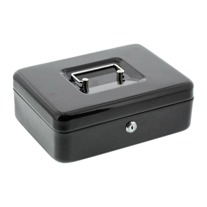 Money box - BURG WACHTER - Money 5025 Black - Key opening, black steel