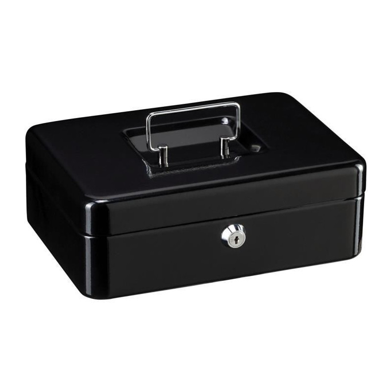Money box - BURG WACHTER - Money 5025 Black - Key opening, black steel