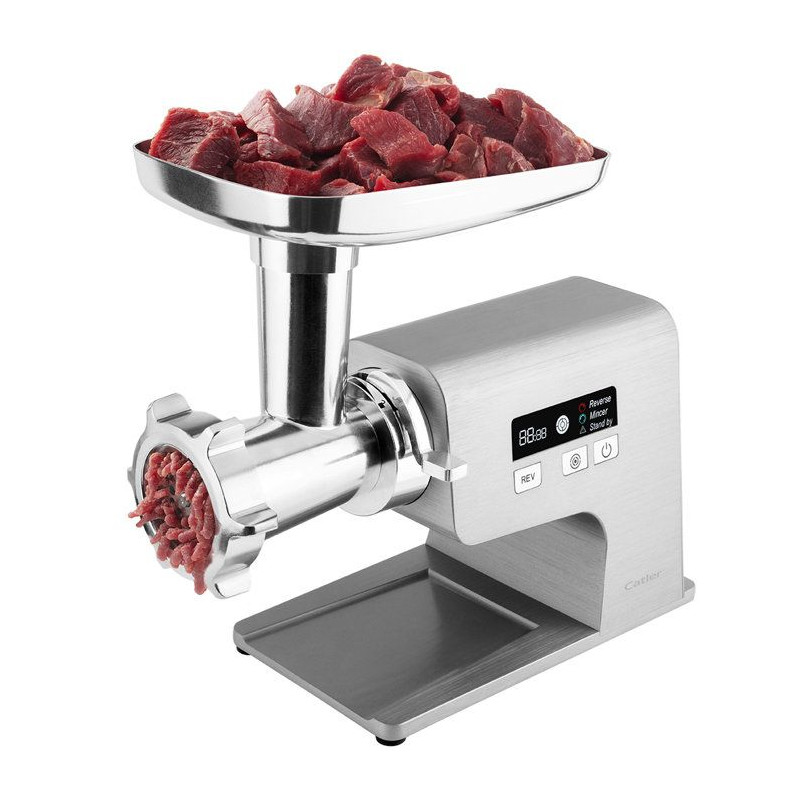 Hachoir a viande électrique CATLER MG 800 - Saucisses maison - Kubbe