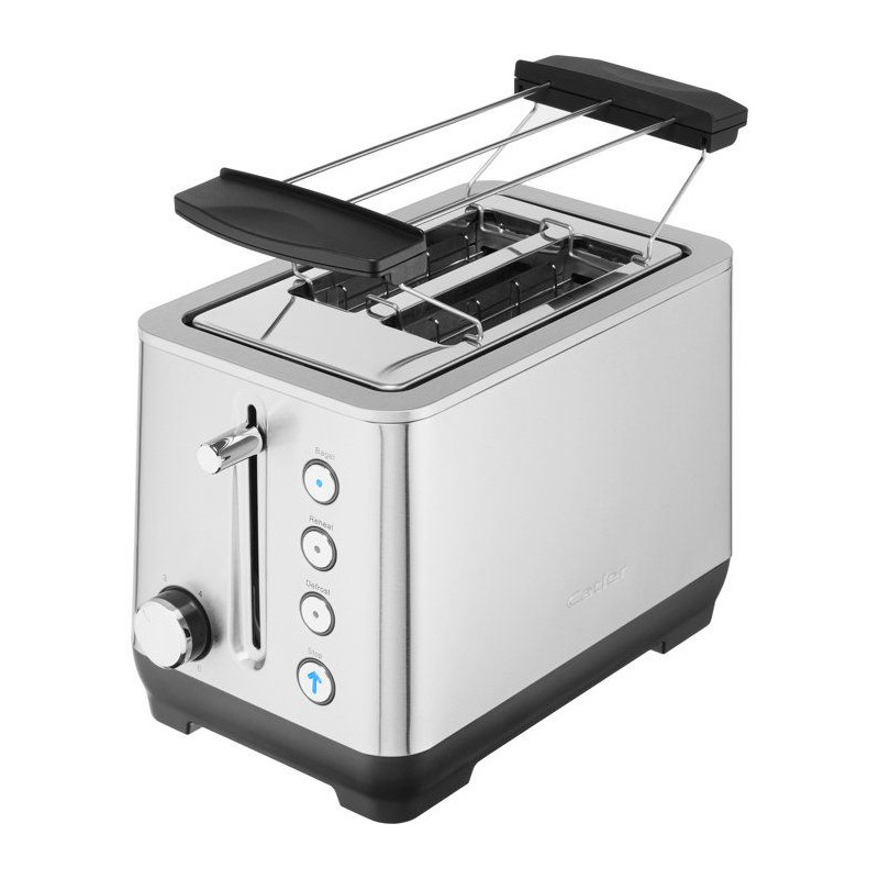 Grille-pain 2 fentes CATLER TS 4013 - Fonction bagel - Décongélation