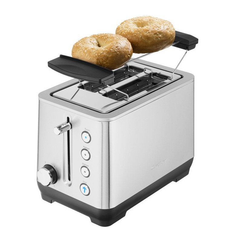 Grille-pain 2 fentes CATLER TS 4013 - Fonction bagel - Décongélation