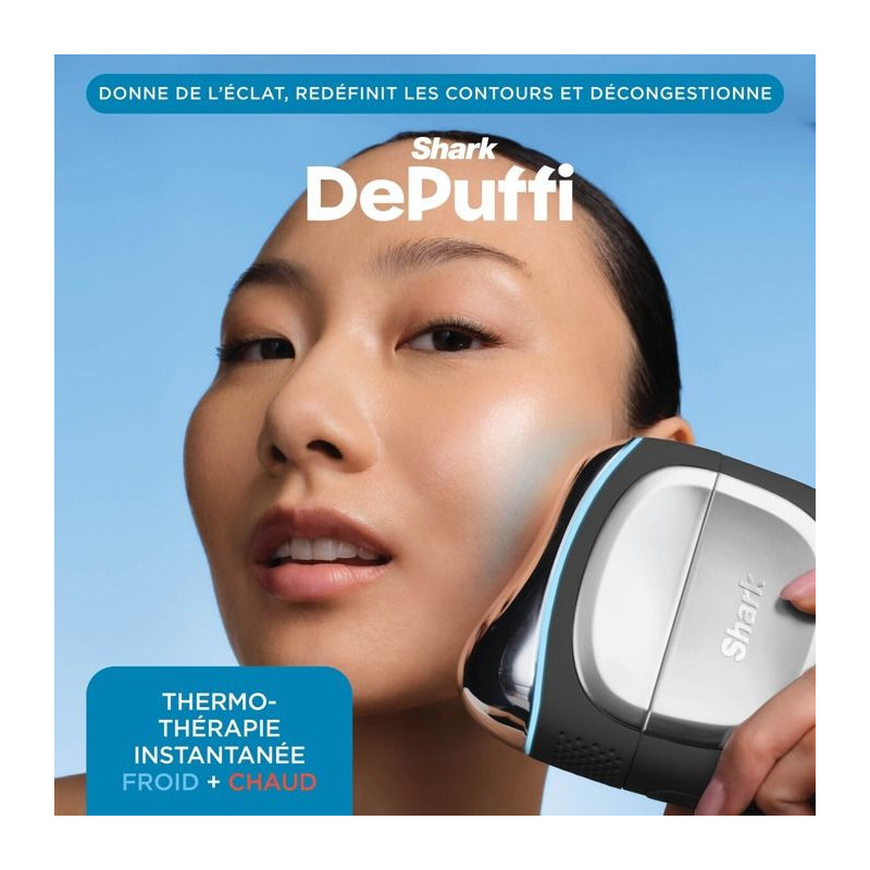 Appareil de soin du visage thermothérapie a domicile - DePuffi FH220E
