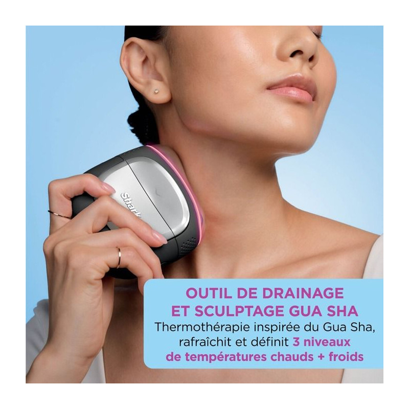 Appareil de soin du visage thermothérapie a domicile - DePuffi FH220E