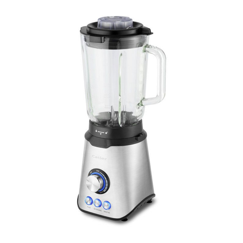 Mixeur de table CATLER TB 820 - Smoothie - Glace pilée - Bol en verre