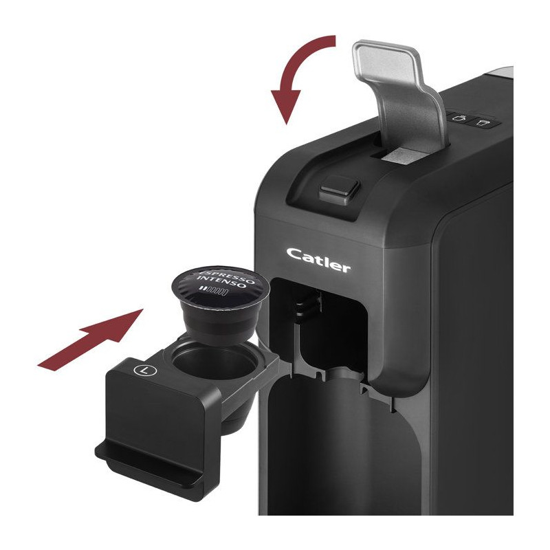 Machine a café a dosettes CATLER Porto ES 721 - Compatible Dolce Gust