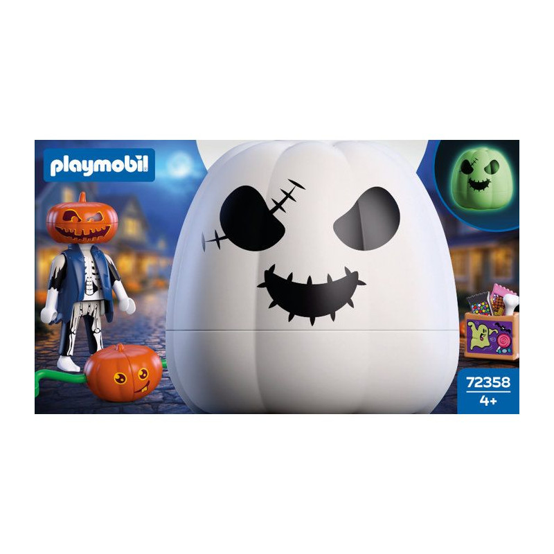PLAYMOBIL 72358 Citrouille : Tête de citrouille