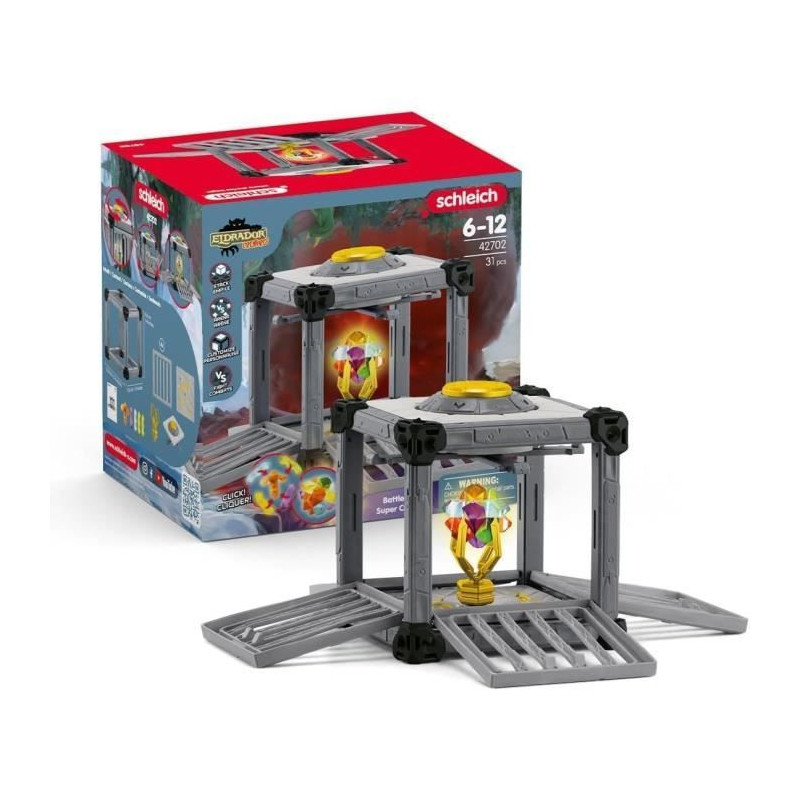 BattleCave Super crystals, Extension de l'arène, SCHLEICH 42702 Eldra