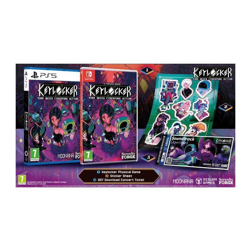 Keylocker | Turn Based Cyberpunk Action - Jeu PS5