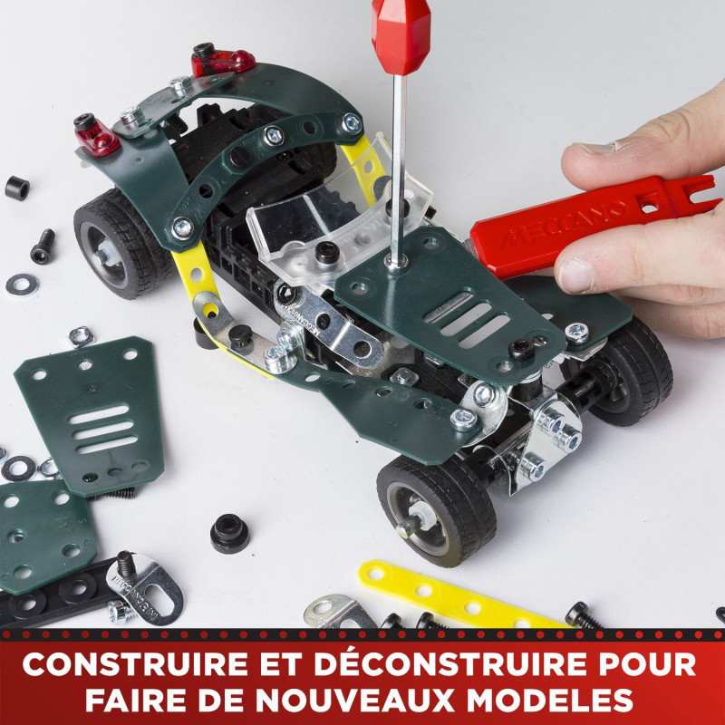 Cariolet Rétrofiction - BANDAI - Meccano - APM20102 - 5 Modèles