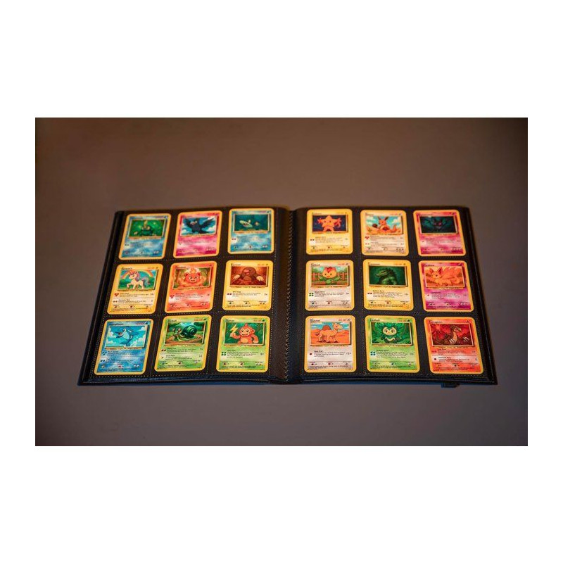 Album 360 cartes a collectionner - Konix - 9 pochettes 63 x 88 mm par