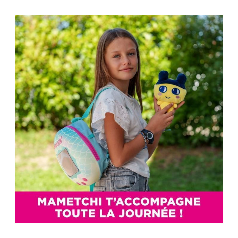 Sac à dos et sa Peluche 3 en 1 - BANDAI - Tamagotchi - 90779