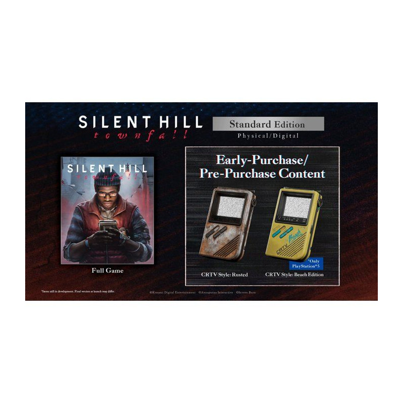 Silent Hill Townfall Day One Edition - Jeu PS5