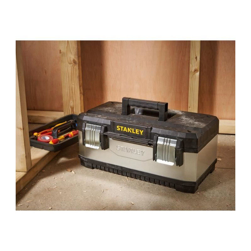 Boîte à outils - STANLEY - 1-95-618 - 51 cm - bimatière galvanisée