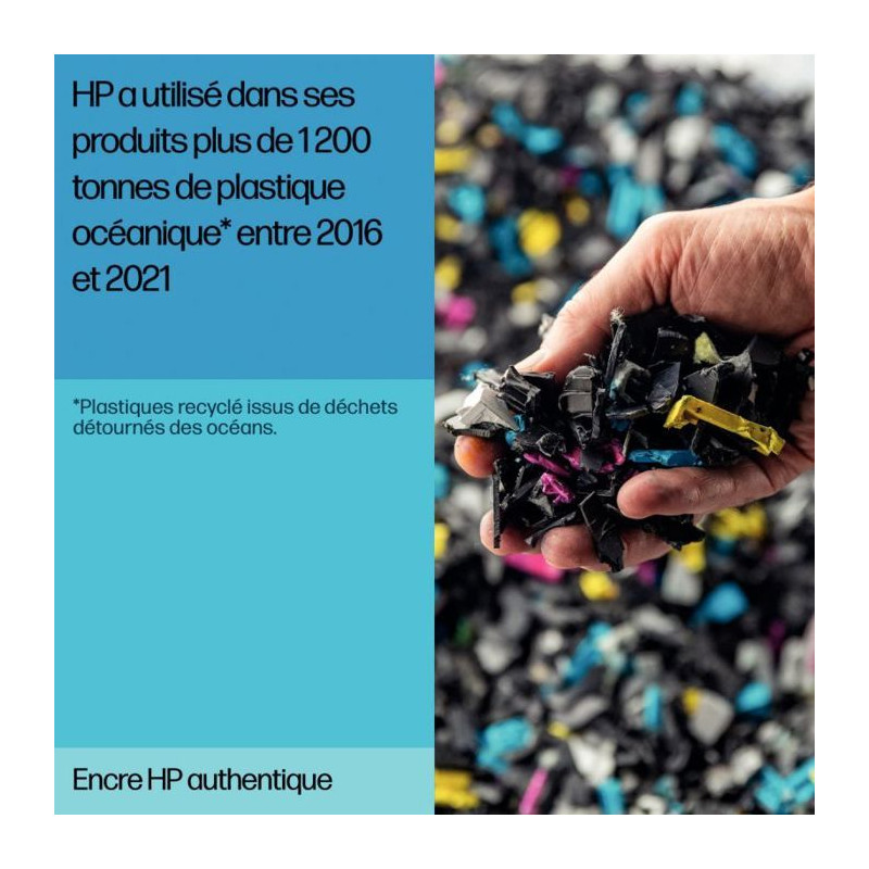 HP 937 Cartouche d'encre noire authentique authentique (4S6W5NE) - Pou